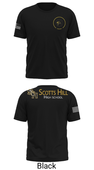 Scotts Hill High School Band 94366056 Short Sleeve Performance Shirt - 30