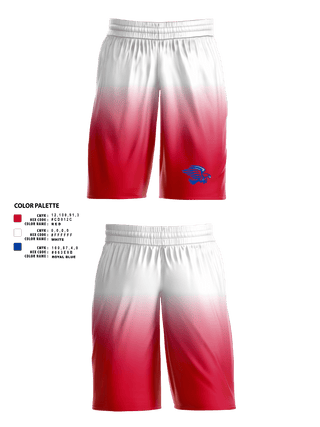 Womens Basketball Shorts, Mountain Valley Middle School Basketball, Women's Basketball, Teamtime, Team time, sublimation, custom sports apparel, team uniforms, spirit wear, spiritwear, sports uniforms, custom shirts, team store, custom team store, fundraiser sports, apparel fundraiser