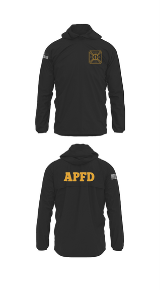 Windbreaker, APSLFD, Fire Department, Teamtime, Team time, sublimation, custom sports apparel, team uniforms, spirit wear, spiritwear, sports uniforms, custom shirts, team store, custom team store, fundraiser sports, apparel fundraiser