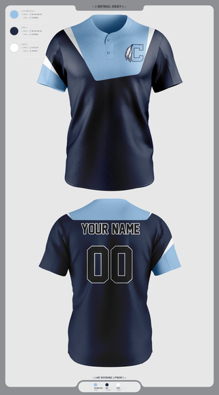 Two Button Baseball Jersey, Chiefs, Baseball, Teamtime, Team time, sublimation, custom sports apparel, team uniforms, spirit wear, spiritwear, sports uniforms, custom shirts, team store, custom team store, fundraiser sports, apparel fundraiser