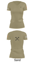 B CO 2-12 CAV 37897700 Women's Short Sleeve V-neck Shirt - 88