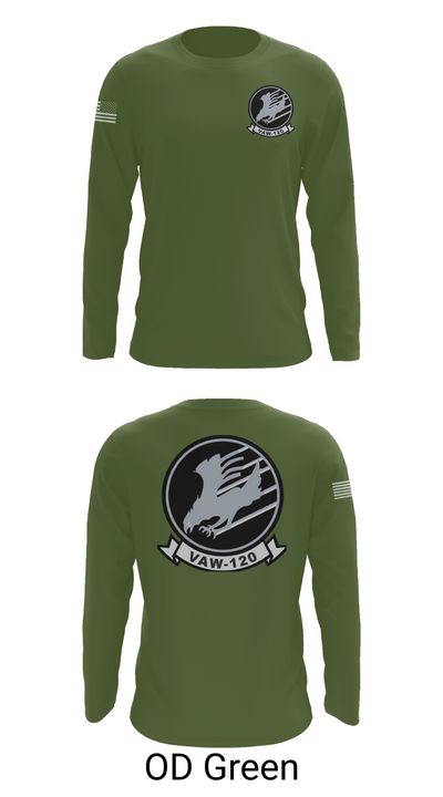 VAW-120 7271813 Long Sleeve Performance Shirt 44