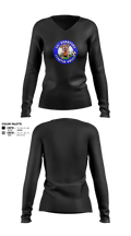 Lil' Shooters Starter Soccer 54199018 Women's Long Sleeve V-neck Shirt - 1
