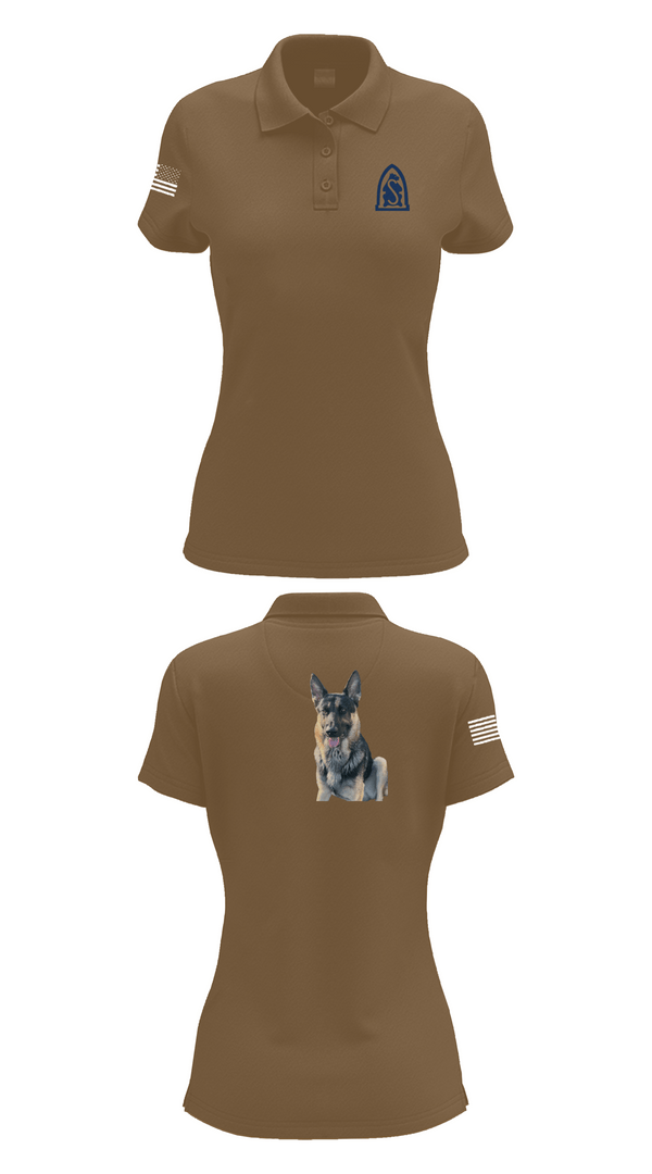 Womens Short Sleeve Performance Polo, 4-31 infantry battalion hotel company, Army, Teamtime, Team time, sublimation, custom sports apparel, team uniforms, spirit wear, spiritwear, sports uniforms, custom shirts, team store, custom team store, fundraiser sports, apparel fundraiser