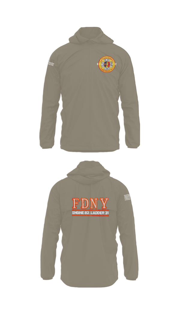 Windbreaker, LA CASA GRANDE E82 and L31, Fire Department, Teamtime, Team time, sublimation, custom sports apparel, team uniforms, spirit wear, spiritwear, sports uniforms, custom shirts, team store, custom team store, fundraiser sports, apparel fundraiser
