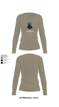 2nd Platoon Charlie Battery 5-4 81047284 Women's Long Sleeve V-neck Shirt - 62