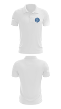 Little Axe Middle School Cheer 8084515 Short Sleeve Performance Polo - 9