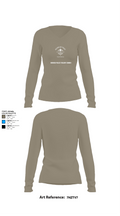 Bossier Police Violent Crimes 94724304 Women's Long Sleeve V-neck Shirt -1 59