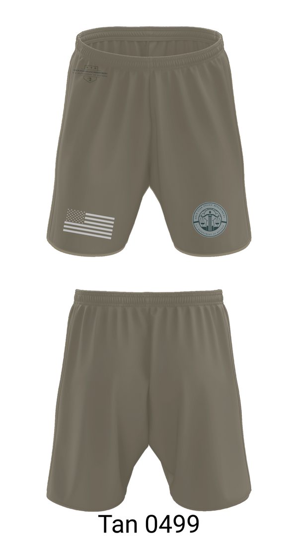 Athletic Shorts With Pockets, GOLD STAR POLICE DEPARTMENT, , Teamtime, Team time, sublimation, custom sports apparel, team uniforms, spirit wear, spiritwear, sports uniforms, custom shirts, team store, custom team store, fundraiser sports, apparel fundraiser