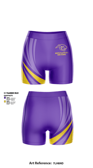 Womens Compression Shorts, North Platte R-1 High School Volleyball, Women's Volleyball, Teamtime, Team time, sublimation, custom sports apparel, team uniforms, spirit wear, spiritwear, sports uniforms, custom shirts, team store, custom team store, fundraiser sports, apparel fundraiser
