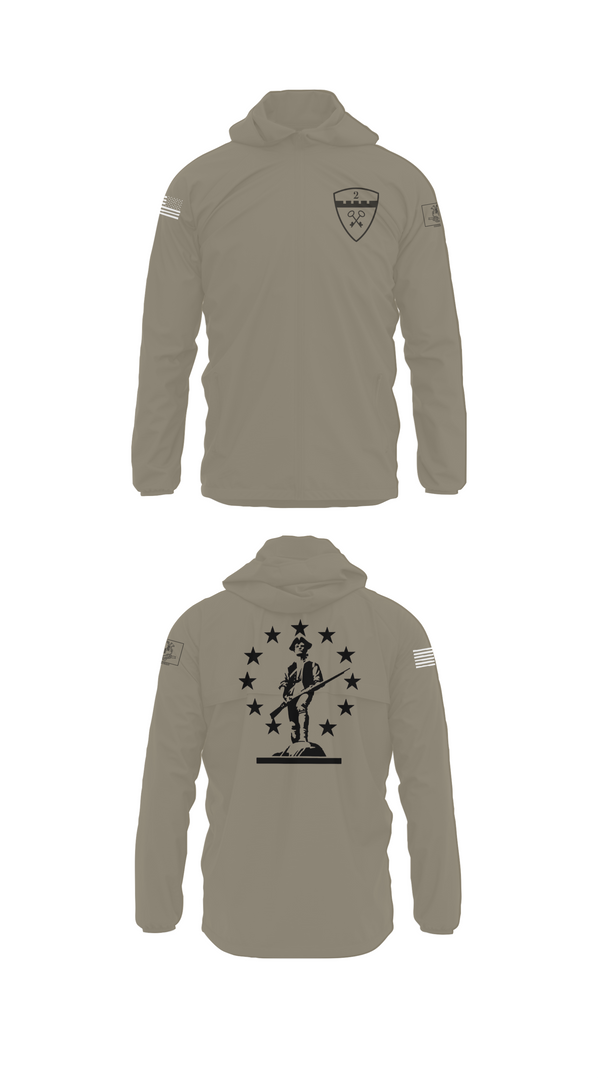 Windbreaker, 2nd Company Governor's Foot Guard, , Teamtime, Team time, sublimation, custom sports apparel, team uniforms, spirit wear, spiritwear, sports uniforms, custom shirts, team store, custom team store, fundraiser sports, apparel fundraiser