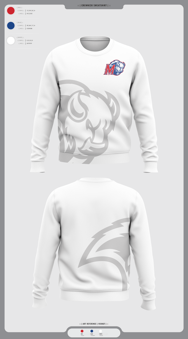 Crew Neck Sweatshirt, Madras High School Cross Country, Cross Country, Teamtime, Team time, sublimation, custom sports apparel, team uniforms, spirit wear, spiritwear, sports uniforms, custom shirts, team store, custom team store, fundraiser sports, apparel fundraiser
