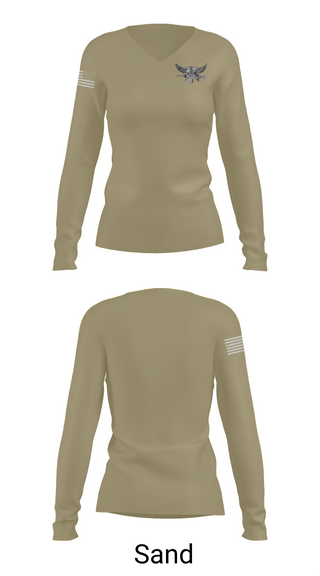 Womens Long Sleeve Vneck Shirt 1, Nicholasville Police Department Special Response Team, Police, Teamtime, Team time, sublimation, custom sports apparel, team uniforms, spirit wear, spiritwear, sports uniforms, custom shirts, team store, custom team store, fundraiser sports, apparel fundraiser