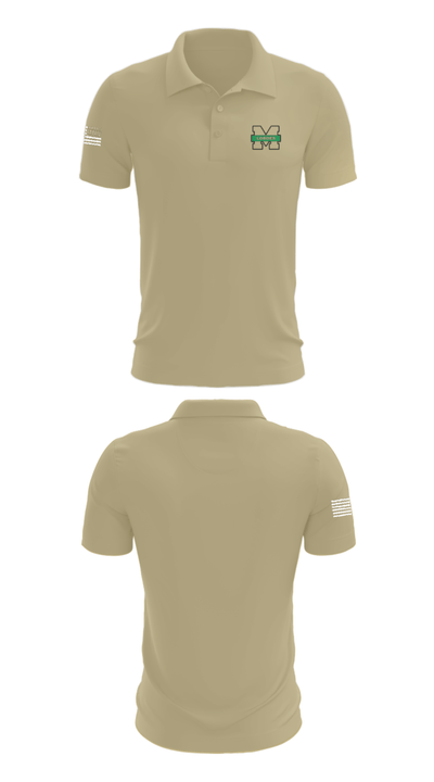 Monahans High School Volleyball 83796178 Short Sleeve Performance Polo - 34