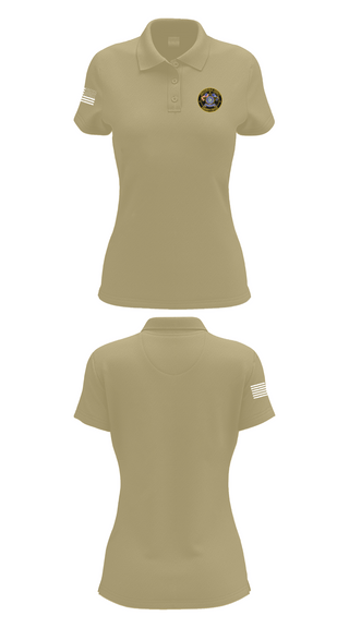 Womens Short Sleeve Performance Polo, Chesterfield County Sheriff Office, Police, Teamtime, Team time, sublimation, custom sports apparel, team uniforms, spirit wear, spiritwear, sports uniforms, custom shirts, team store, custom team store, fundraiser sports, apparel fundraiser