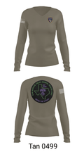 SMPD Mental Health Unit 50608252 Women's Long Sleeve V-neck Shirt - 39