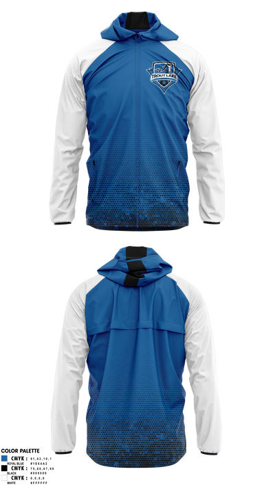Trout Lake Mustangs 72357578 Windbreaker - 1