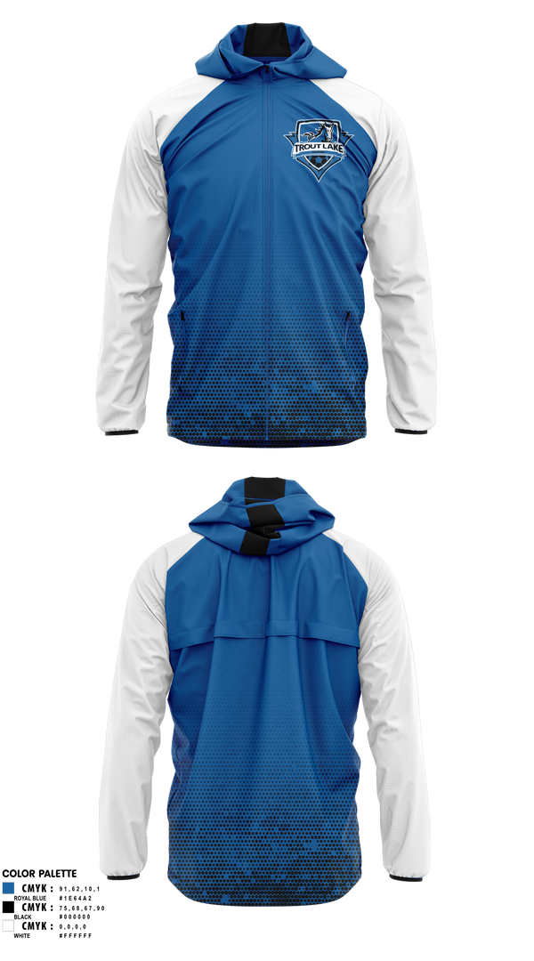 Windbreaker, Trout Lake High School Soccer, Men's Soccer, Teamtime, Team time, sublimation, custom sports apparel, team uniforms, spirit wear, spiritwear, sports uniforms, custom shirts, team store, custom team store, fundraiser sports, apparel fundraiser