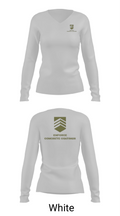 ENFORCE CONCRETE COATINGS 12824441 Women's Long Sleeve V-neck Shirt - 16