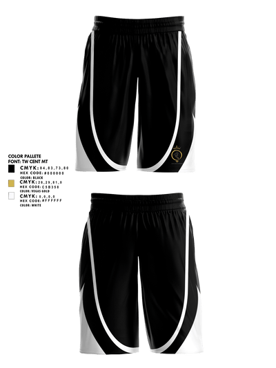 Roland-Grise Lady Knights 3078383 Mens Basketball Shorts 5
