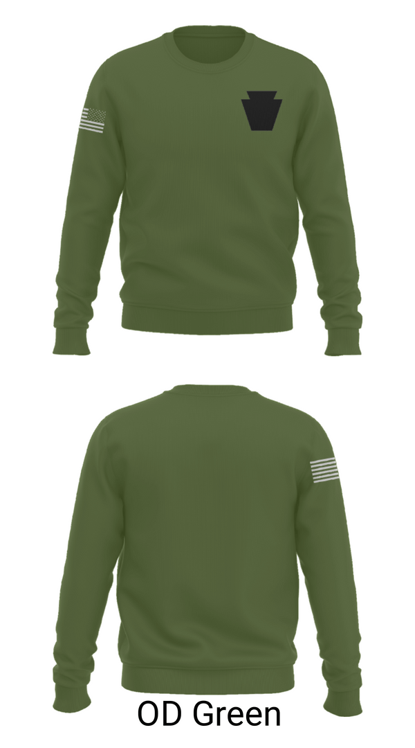 Crew Neck Sweatshirt, Blackout, National Guard, Teamtime, Team time, sublimation, custom sports apparel, team uniforms, spirit wear, spiritwear, sports uniforms, custom shirts, team store, custom team store, fundraiser sports, apparel fundraiser