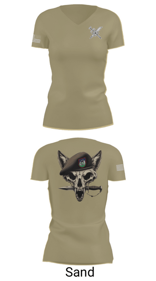 Women's Short Sleeve Vneck Shirt, 82EASOS, Air Force, Teamtime, Team time, sublimation, custom sports apparel, team uniforms, spirit wear, spiritwear, sports uniforms, custom shirts, team store, custom team store, fundraiser sports, apparel fundraiser