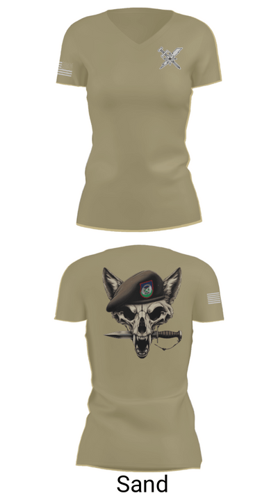 82EASOS 24073649 Women's Short Sleeve V-neck Shirt - 88