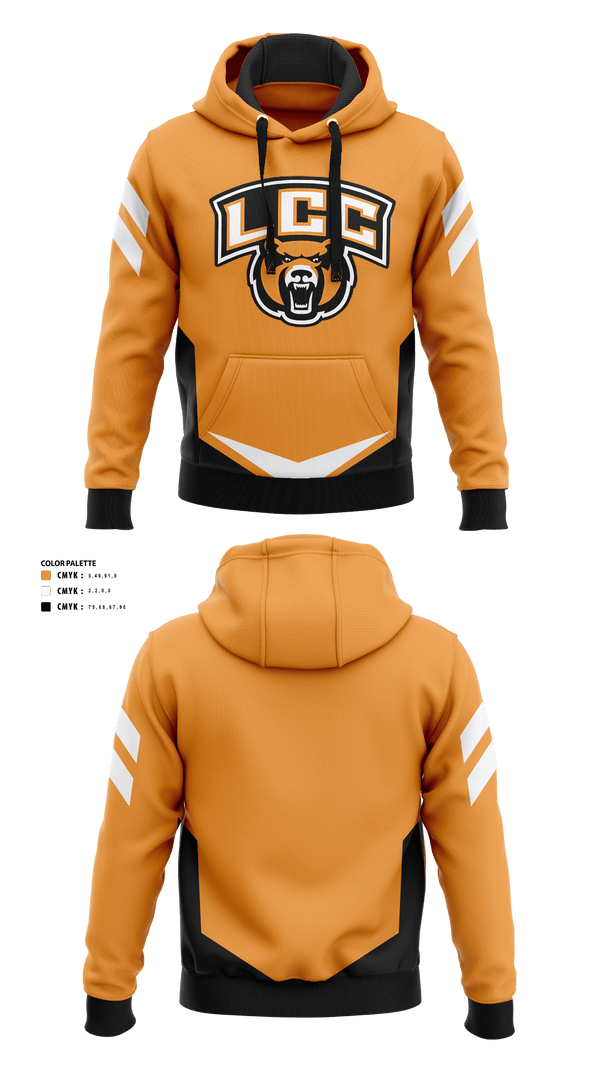 Hoodie, LCC Bears, Golf, Teamtime, Team time, sublimation, custom sports apparel, team uniforms, spirit wear, spiritwear, sports uniforms, custom shirts, team store, custom team store, fundraiser sports, apparel fundraiser