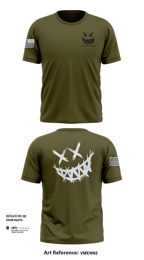 Short Sleeve Performance Shirt, We are The already dead, , Teamtime, Team time, sublimation, custom sports apparel, team uniforms, spirit wear, spiritwear, sports uniforms, custom shirts, team store, custom team store, fundraiser sports, apparel fundraiser