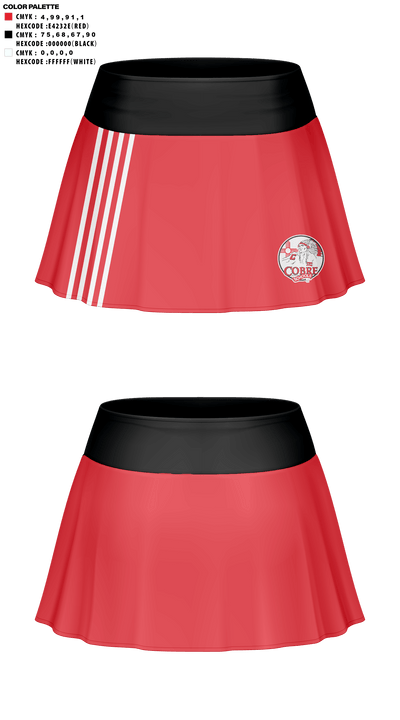 Cobre High School Cheer 63422399 Skort - 41