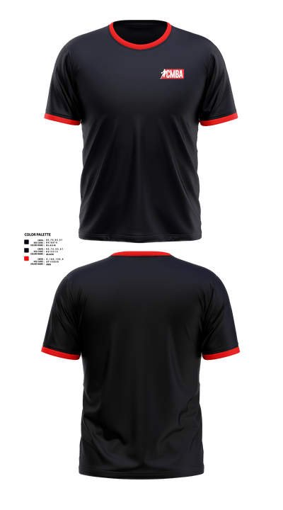 Calgary Minor Basketball Association 64914788 Short Sleeve Performance Shirt - 50