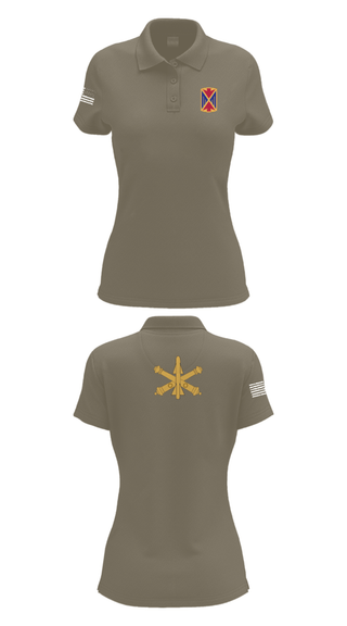 Womens Short Sleeve Performance Polo, 10th Army Air and Missile Command, Army, Teamtime, Team time, sublimation, custom sports apparel, team uniforms, spirit wear, spiritwear, sports uniforms, custom shirts, team store, custom team store, fundraiser sports, apparel fundraiser