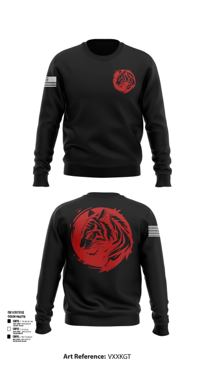 312th HR CO, A1 Postal 64167397 Crew Neck Sweatshirt - 136