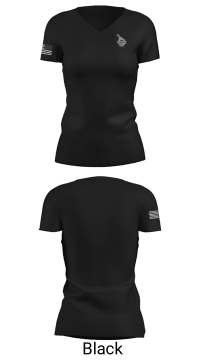 A-HOOD BONDING 40363442 Women's Short Sleeve V-neck Shirt - 14