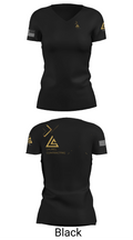 Laurel Contracting 51713109 Women's Short Sleeve V-neck Shirt - 38