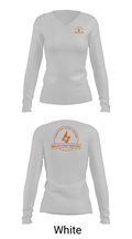 Beach to Bay Electric 35159163 Women's Long Sleeve V-neck Shirt -1 16