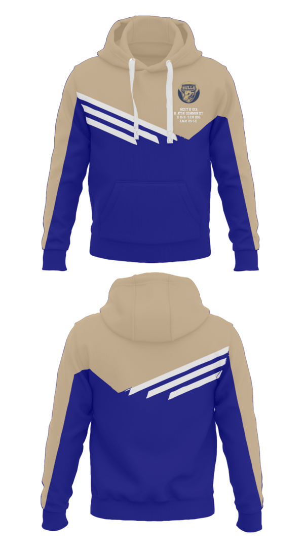 Hoodie, West Boca Raton Community High School Lacrosse, Women's Lacrosse, Teamtime, Team time, sublimation, custom sports apparel, team uniforms, spirit wear, spiritwear, sports uniforms, custom shirts, team store, custom team store, fundraiser sports, apparel fundraiser