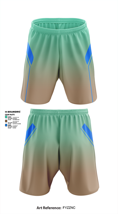Zero latency VR 95430542 Athletic Shorts With Pockets - 1