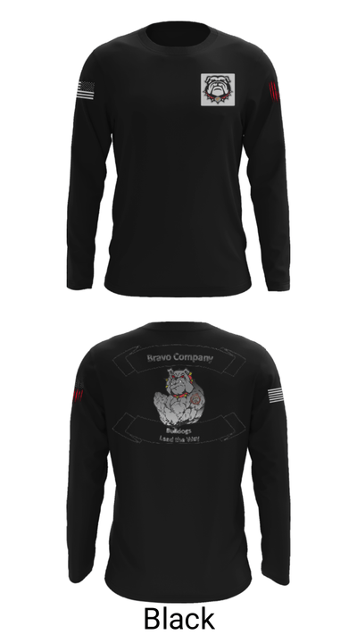 16TH ordnance Bravo Company 57552298 Long Sleeve Performance Shirt - 26