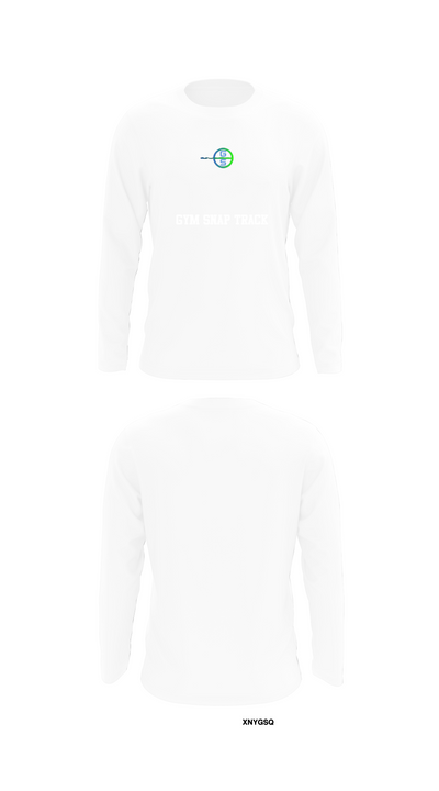 Gym SNAP Track 80365162 Long Sleeve Performance Shirt 8