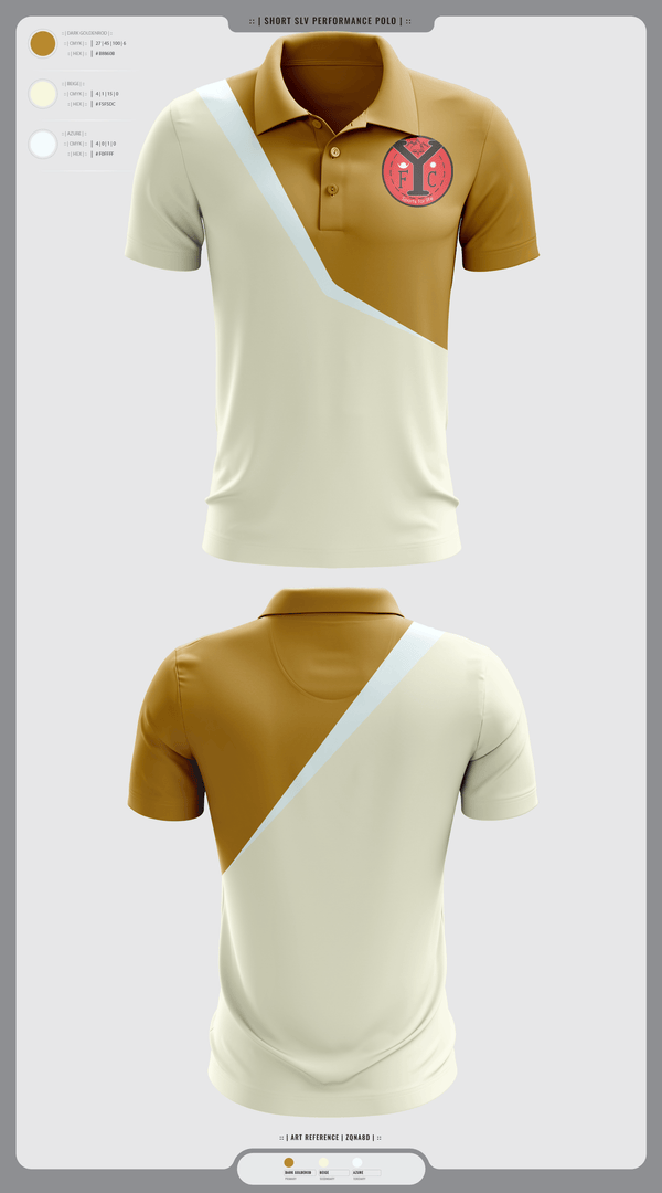 Short Sleeve Performance Polo, YFC, Men's Soccer, Teamtime, Team time, sublimation, custom sports apparel, team uniforms, spirit wear, spiritwear, sports uniforms, custom shirts, team store, custom team store, fundraiser sports, apparel fundraiser