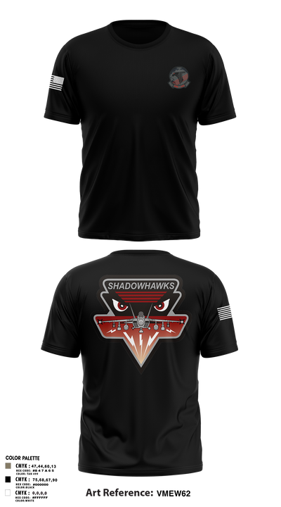 VAQ-141 20822275 Short Sleeve Performance Shirt - 3
