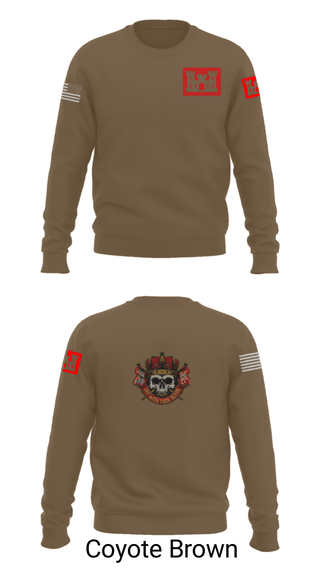 Crew Neck Sweatshirt, Overlords, Army, Teamtime, Team time, sublimation, custom sports apparel, team uniforms, spirit wear, spiritwear, sports uniforms, custom shirts, team store, custom team store, fundraiser sports, apparel fundraiser