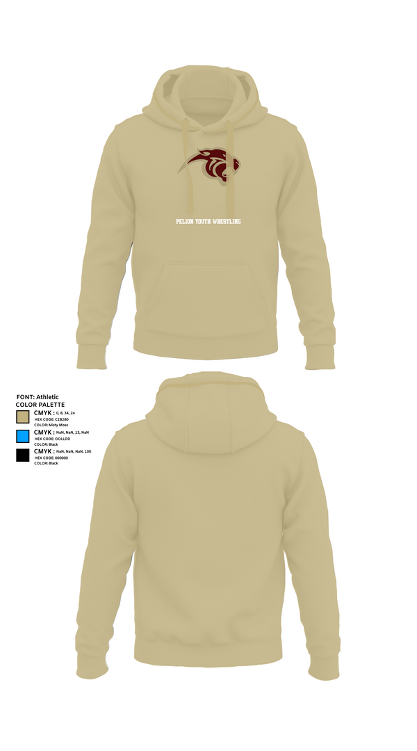 Hoodie, Pelion Youth Wrestling, Wrestling, Teamtime, Team time, sublimation, custom sports apparel, team uniforms, spirit wear, spiritwear, sports uniforms, custom shirts, team store, custom team store, fundraiser sports, apparel fundraiser