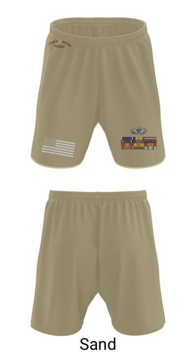 B Co. 3rd Recon Bn 24537683 Athletic Shorts With Pockets - 89