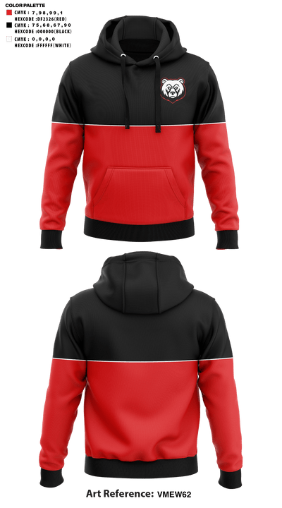 Bear River High School Golf 54713106 Hoodie - 41