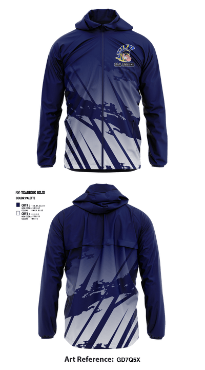 Lakeview Spartans 38287795 Windbreaker - 3