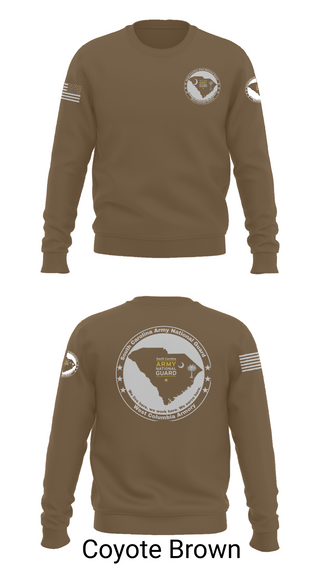 Crew Neck Sweatshirt, Bravo 3, National Guard, Teamtime, Team time, sublimation, custom sports apparel, team uniforms, spirit wear, spiritwear, sports uniforms, custom shirts, team store, custom team store, fundraiser sports, apparel fundraiser
