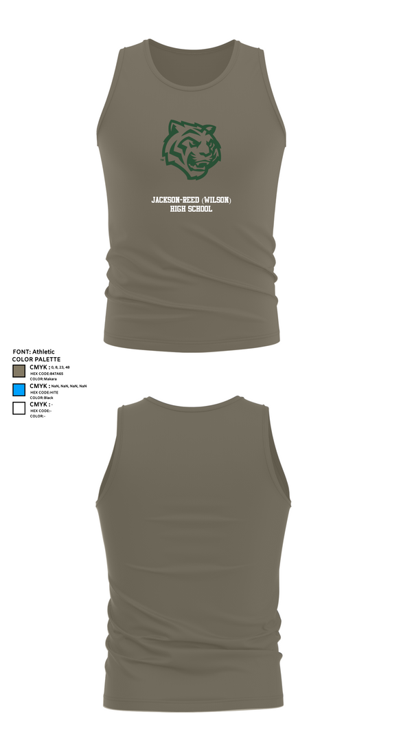 Tank Top, Jackson-Reed (Wilson) High School, Spirit Store, Teamtime, Team time, sublimation, custom sports apparel, team uniforms, spirit wear, spiritwear, sports uniforms, custom shirts, team store, custom team store, fundraiser sports, apparel fundraiser