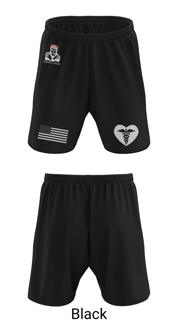 Athletic Shorts With Pockets, 3rd squad, Army, Teamtime, Team time, sublimation, custom sports apparel, team uniforms, spirit wear, spiritwear, sports uniforms, custom shirts, team store, custom team store, fundraiser sports, apparel fundraiser